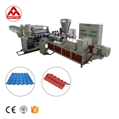 PVC glazuur tegel extrusielijn met 25000x6000x3500 afmetingen en 36 rpm schroefsnelheid