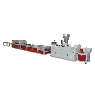 380V 50hz Twin Screw Pvc Granules Extruder Machine voor maatwerk Pvc plaatproductie