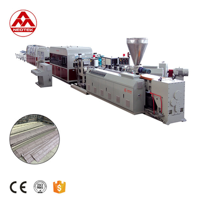 380V 50hz Productielijn voor PVC-vervalste marmeren platen met dubbele schroef
