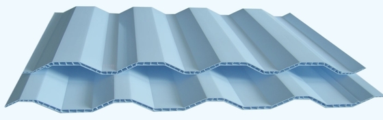 Professionele PVC holle plaat extruderingslijn met 38CrMoALA schroefmateriaal