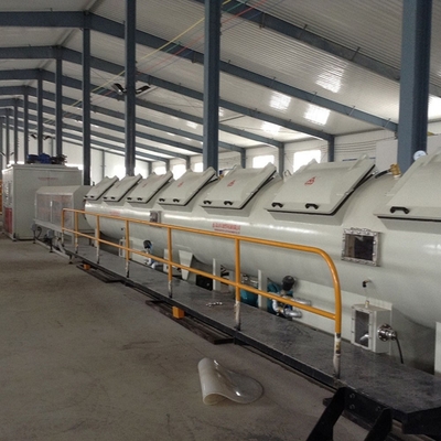 Concurrerende automatische pvc-buis-extrusielijn met hoge productiviteit en lange levensduur