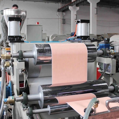 250kW Power Korrels Dakpan Pvc Profielblad Extrusielijn Plastic Tweelingschroefmachine