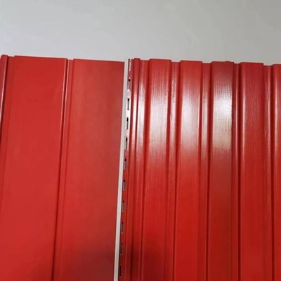 250kW Power Korrels Dakpan Pvc Profielblad Extrusielijn Plastic Tweelingschroefmachine