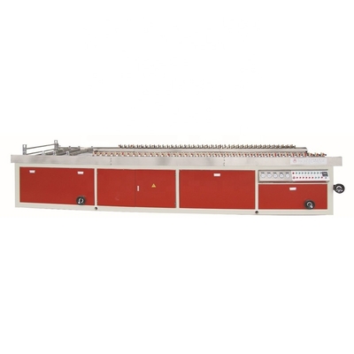 Schroefmateriaal 38CrMoALA PVC plafondwandpaneel extruderlijn voor en stabiele structuur