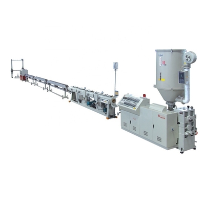 Op maat gemaakte 380v 50hz Single Screw Pipe Plastic Hdpe Extruder Machine met Motor Power