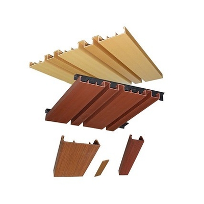 18000x1500x2500 PVC-gebaseerde WPC-extruderingslijn108 met andere schroef L/D-verhouding