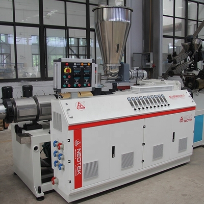 Pelletizing Double Screw Pvc Artificial Marble Sheet Line voor klantvereisten