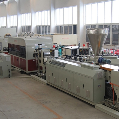 75kW Power Stone Siding Wall Panel Plastic Pvc Artificial Marble Sheet Extrusion Line gemaakt