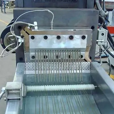 1500 rpm Eén schroef Plastic Pellet Extruder Machine met 38CrMoALA schroefmateriaal