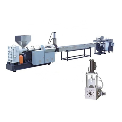 1500 rpm Eén schroef Plastic Pellet Extruder Machine met 38CrMoALA schroefmateriaal