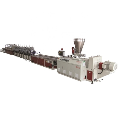 Dubbele schroef plastic extruder machine met concurrerend en 38CrMoALA schroef materiaal