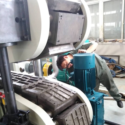 Dubbele schroef plastic extruder machine met concurrerend en 38CrMoALA schroef materiaal