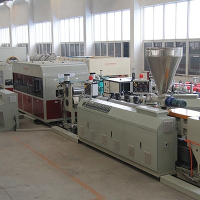 Dubbele schroef plastic extruder machine met concurrerend en 38CrMoALA schroef materiaal