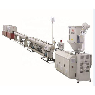 60kW vermogen co-roterende conische tweescrew plastic extrudermachine voor PVC-pijpen