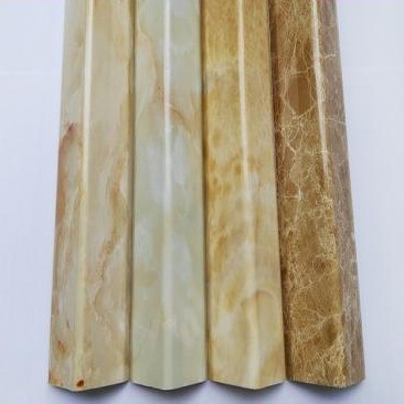 Twin Screw PVC Imitatie Marmerplaat Extrusie Lijn met 38CrMoALA schroefmateriaal