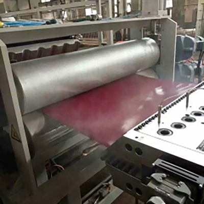 Dubbele schroeffabrieksfabriek Gelaste tegelmachine Extrusielijn met ontwerp