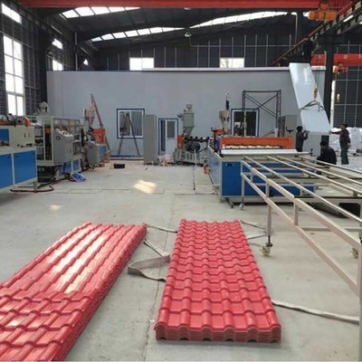 Dubbele schroeffabrieksfabriek Gelaste tegelmachine Extrusielijn met ontwerp