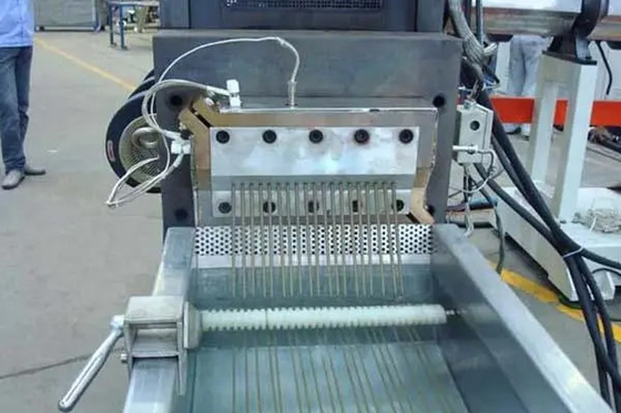 380V 50hz Spanning PC Pelletizing Extrusion Line voor de fabricage