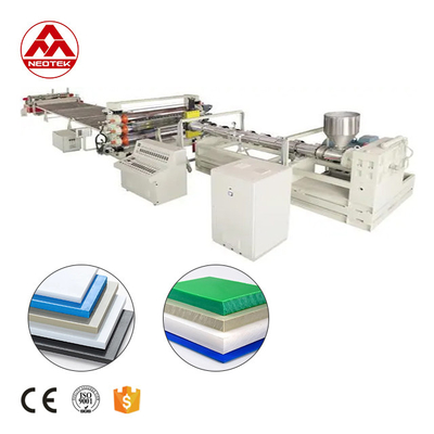 38 1 Schroef L/D-verhouding PP PE Dikke plaat extruderingslijn voor langdurige productie