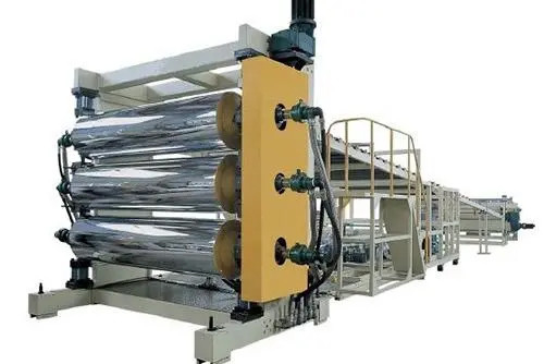 38 1 Schroef L/D-verhouding PP PE Dikke plaat extruderingslijn voor langdurige productie