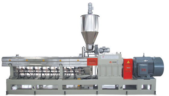 380V 50hz PP PE Houtcompounding Pelletizing Extrusion Line met 1500 rpm Schroefsnelheid