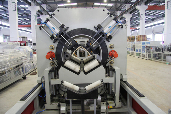 90 rpm Schroefsnelheid LG1200 PE Pipe Extrusion Line voor water- en gasvoorziening 38000 KG