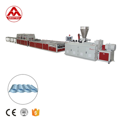 Geavanceerde dubbelschroefde PVC-holle plaat-extrusielijn in 38CrMoALA materiaal