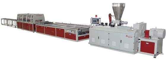 Geavanceerde dubbelschroefde PVC-holle plaat-extrusielijn in 38CrMoALA materiaal