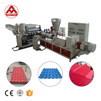 188 1 Schroef L/D-verhouding Automatische PVC glazuurtegel-extrusielijn voor precieze productie