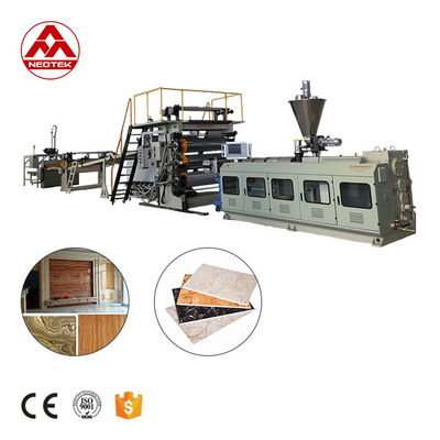 Productie-installatie PVC Fake Marble Sheet Extrusion Line2 voor klantvereisten