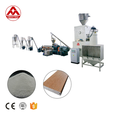 38CrMoALA Schroefmateriaal PP PE Houtcompounding Pelletizing Extrusion Line voor Output